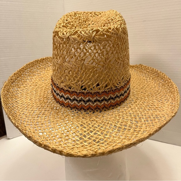 Vintage Resistol Stagecoach Straw Cowboy Hat Size 6-3/4 - Picture 3 of 12